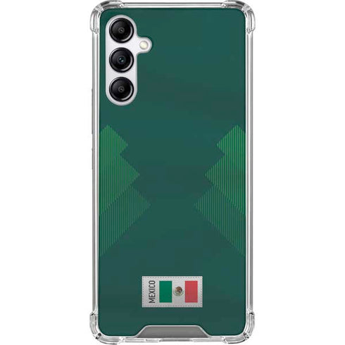 Mexico Soccer Flag Galaxy A15 5G Clear Case